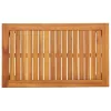 Kerti Kanapé Szett 4 pcs Barna 75 x 45 x 38 cm Tömör akácfa