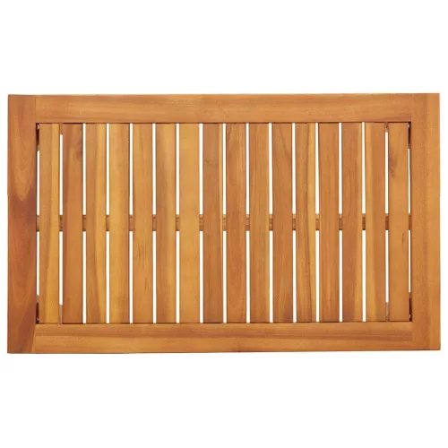 Kerti Kanapé Szett 4 pcs Barna 75 x 45 x 38 cm Tömör akácfa