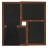 Sötétbarna MDF fényképkeretszett 4 db 13 x 18 cm-es képhez