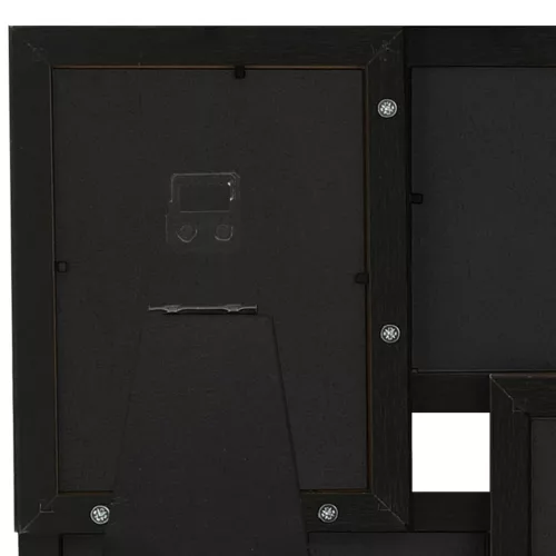 Fekete MDF fényképkeretszett 4 db 10 x 15 cm-es képhez