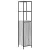 Fürdőszoba bútor szett 3 pcs Szürke sonoma 90 x 34.5 x 60 cm
