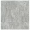 Betonszürke dohányzóasztal fiókokkal 100x100x40 cm