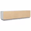 Szürke sonoma színű TV-szekrény LED-lámpákkal 193,5x41x50 cm