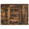 Füstölt tölgy szerelt fa tálalószekrény fiókos 100,5x35x76 cm