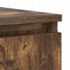 Füstölt tölgy szerelt fa tálalószekrény fiókos 100,5x35x76 cm