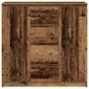 Antik fa szerelt fa tálalószekrény fiókos 100,5x35x98,5 cm
