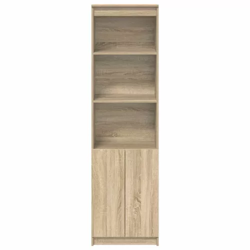 Sonoma tölgy szerelt fa magasszekrény 50x35x180 cm