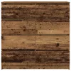 Antik fa színű szerelt fa tálalószekrény 100x35x99 cm