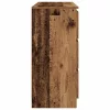 Antik fa szerelt fa tálalószekrény 100x35x76 cm