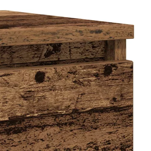 Antik fa szerelt fa tálalószekrény 100x35x76 cm