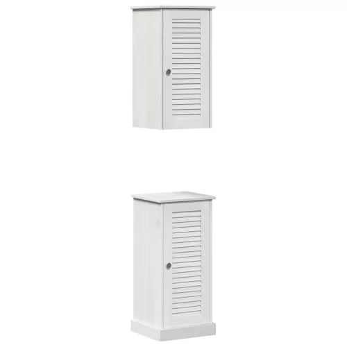 Fürdőszoba bútor szett VIGO 2 pcs antik fehér 37 x 34 x 80 cm