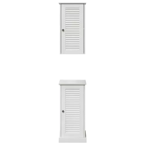Fürdőszoba bútor szett VIGO 2 pcs antik fehér 37 x 34 x 80 cm