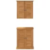 Fürdőszoba bútor szett VIGO 2 pcs Barna 67.5 x 34 x 80 cm