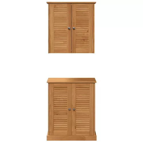 Fürdőszoba bútor szett VIGO 2 pcs Barna 67.5 x 34 x 80 cm