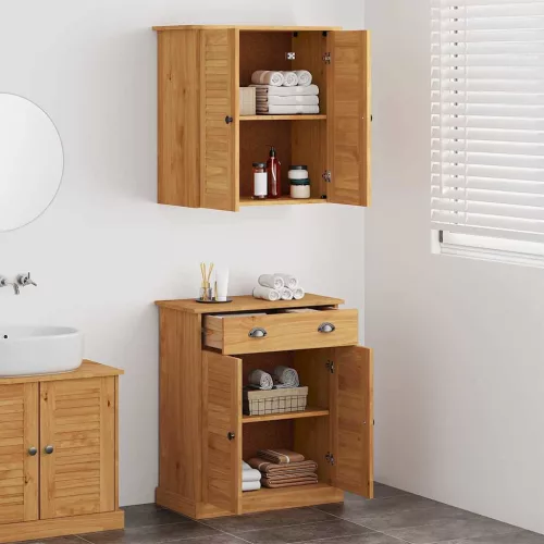 Fürdőszoba bútor szett VIGO 2 pcs Barna 67.5 x 34 x 80 cm
