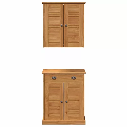 Fürdőszoba bútor szett VIGO 2 pcs Barna 67.5 x 34 x 80 cm
