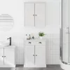 Fürdőszoba bútor szett VIGO 2 pcs Barna 67.5 x 34 x 80 cm