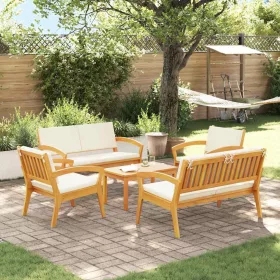  Bisztró készlet 5 pcs Barna 75 x 45 x 38 cm Tömör akácfa