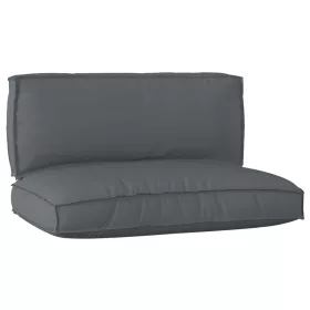 Raklap párna készlet 2 pcs Antracit 120 x 80 x 12 cm
