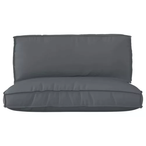 Raklap párna készlet 2 pcs Antracit 120 x 80 x 12 cm