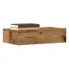 Éjjeliszekrény antik fa 60 x 35 cm szerelt fa