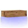 Éjjeliszekrény antik fa 60 x 35 cm szerelt fa