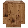 Antik fa színű szerelt fa éjjeliszekrény 100 x 35 x 40 cm