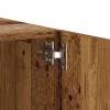 Antik fa színű szerelt fa éjjeliszekrény 100 x 35 x 40 cm