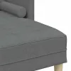 Kanapé Szett 2 pcs Sötétszürke 173 x 131 x 67 cm szövet