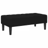 Kanapé Szett 2 pcs Fekete 173 x 131 x 67 cm Bársony