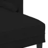 Kanapé Szett 2 pcs Fekete 173 x 131 x 67 cm Bársony