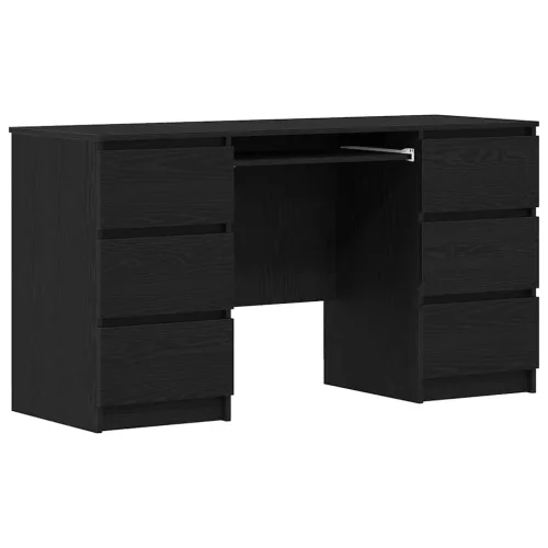 Asztal Musta tammi 140 x 50 x 76 cm Faanyag