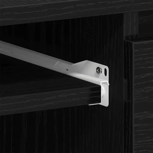Asztal Musta tammi 140 x 50 x 76 cm Faanyag