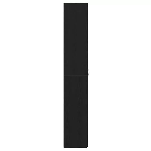 Irodai szekrény polcokkal Musta tammi 60 x 32 x 190 Faanyag