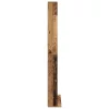 CD szekrény polcokkal Régi fa 101 x 23 x 177.5 cm Faanyag
