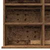CD szekrény polcokkal Régi fa 101 x 23 x 177.5 cm Faanyag