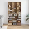 CD szekrény kézműves tölgy 101 x 23 x 177.5 cm Faanyag