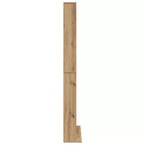 CD szekrény kézműves tölgy 101 x 23 x 177.5 cm Faanyag