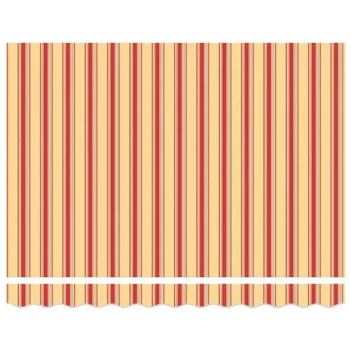 Behúzható napellenző Tarka csíkos 350x200 cm szövet