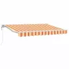 Behúzható napellenző Tarka csíkos 350x200 cm szövet
