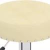 2 db krémszínű szövet bárszék