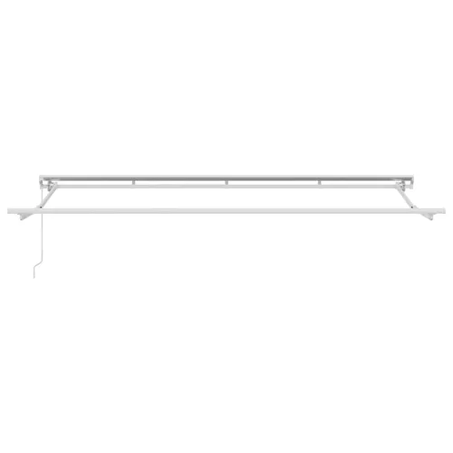 Behúzható napellenző Tarka csíkos 400x200 cm szövet