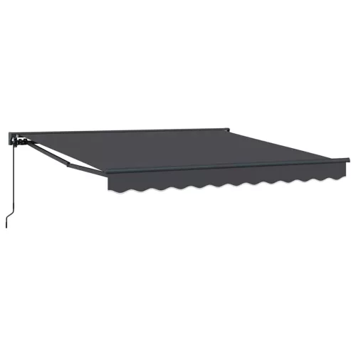Behúzható napellenző Antracit 300x250 cm szövet