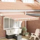 Behúzható napellenző 300 x 250 cm Sokszínű
