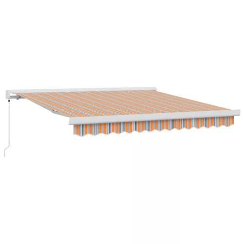 Behúzható napellenző Sokszínű 300 x 250 cm Szövet és Fém