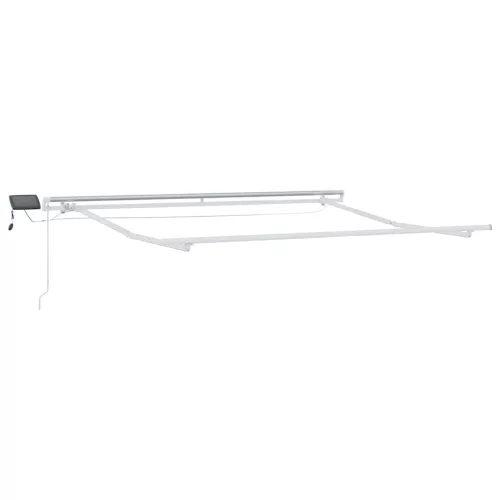 Behúzható napellenző tartalmaz Fekete 300 x 250 cm szövet