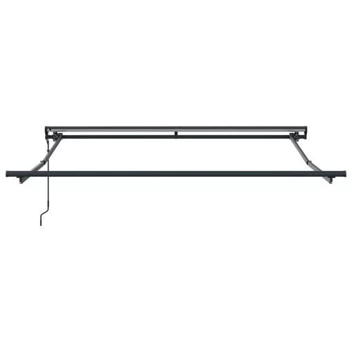 Behúzható napellenző Fekete 300x250 cm szövet