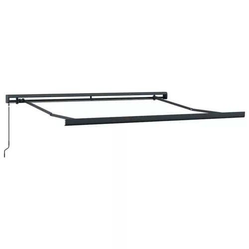 Behúzható napellenző Bézs 300 x 250 cm Szövet és Fém