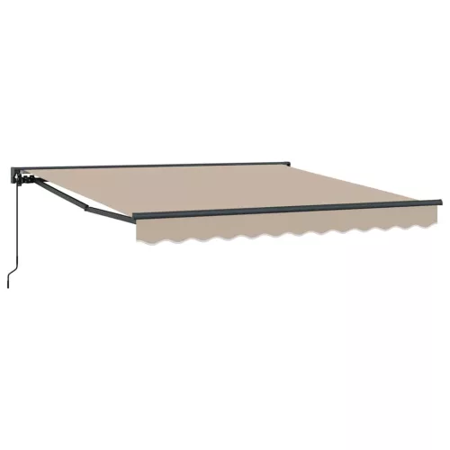 Behúzható napellenző Bézs 300x250 cm szövet