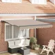 Behúzható napellenző Bézs 300x250 cm szövet